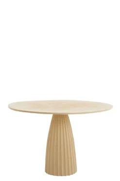 Light & Living Eettafel Veglia Mat Zand Ø120cm