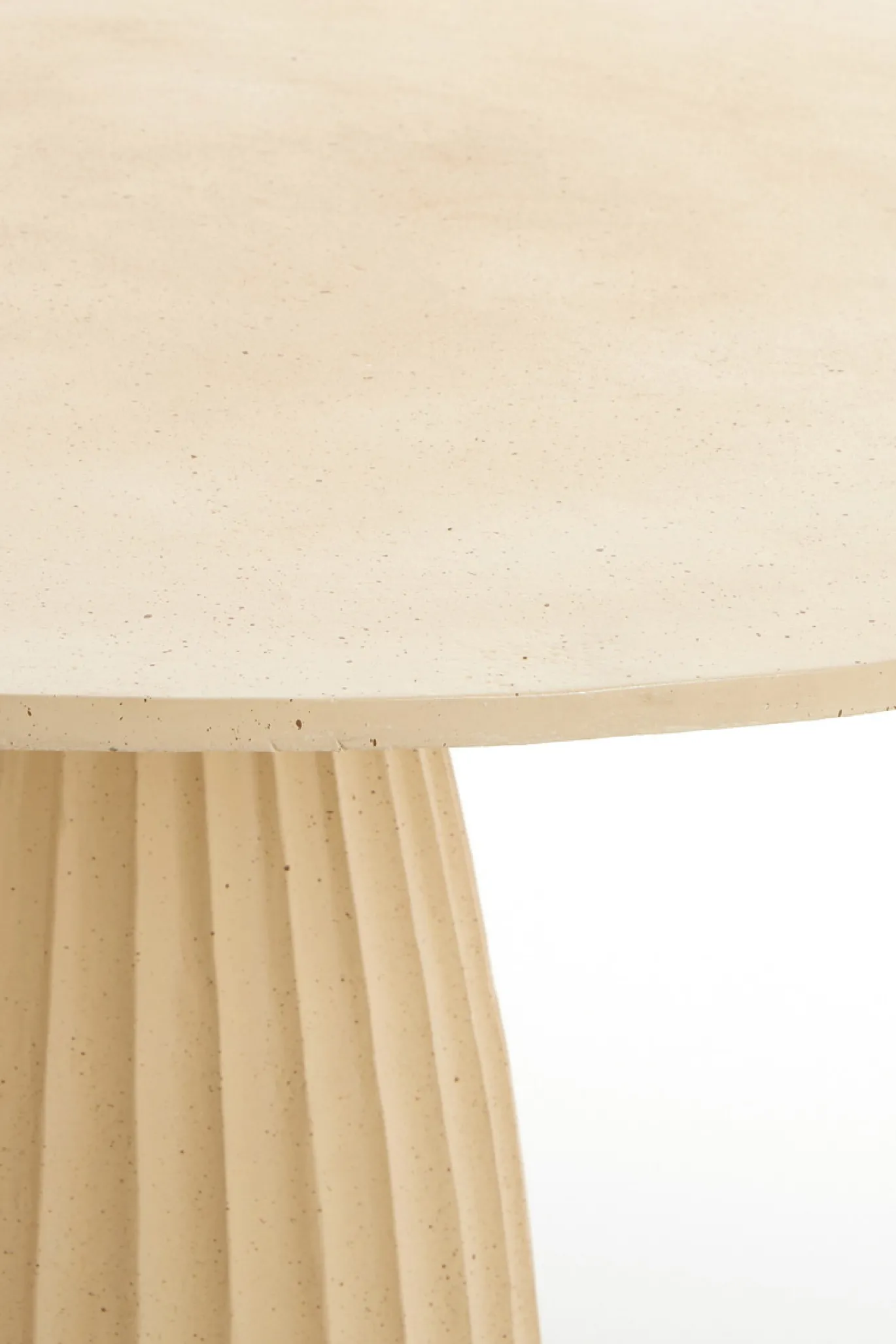 Light & Living Eettafel Veglia Mat Zand Ø120cm