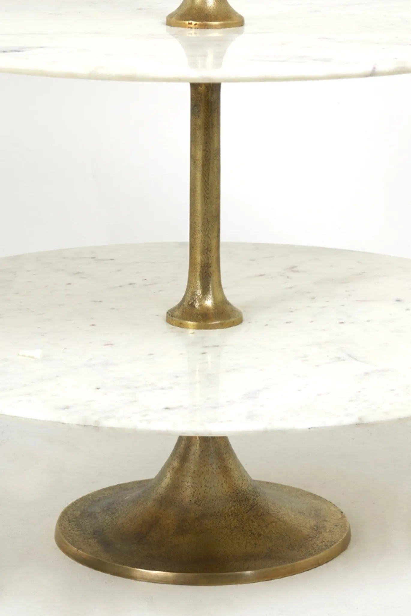 Light & Living Etagere Vermentino 5 Laags Marmer Wit 175cm