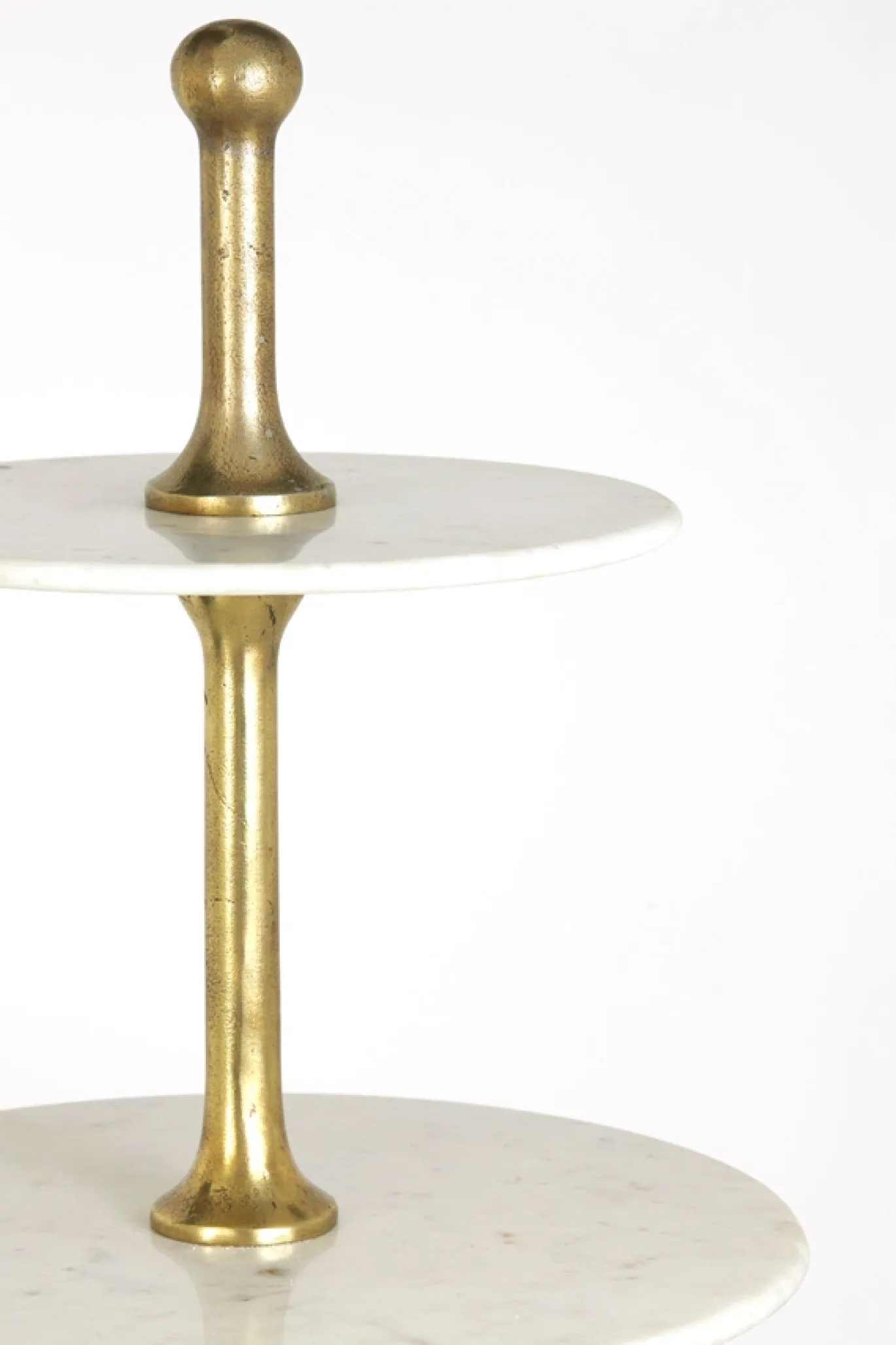Light & Living Etagere Vermentino 5 Laags Marmer Wit 175cm