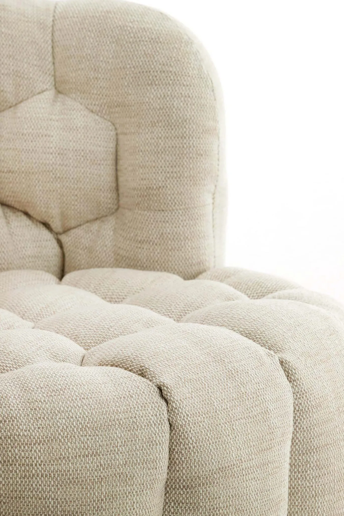 Light & Living Fauteuil Amara Crème