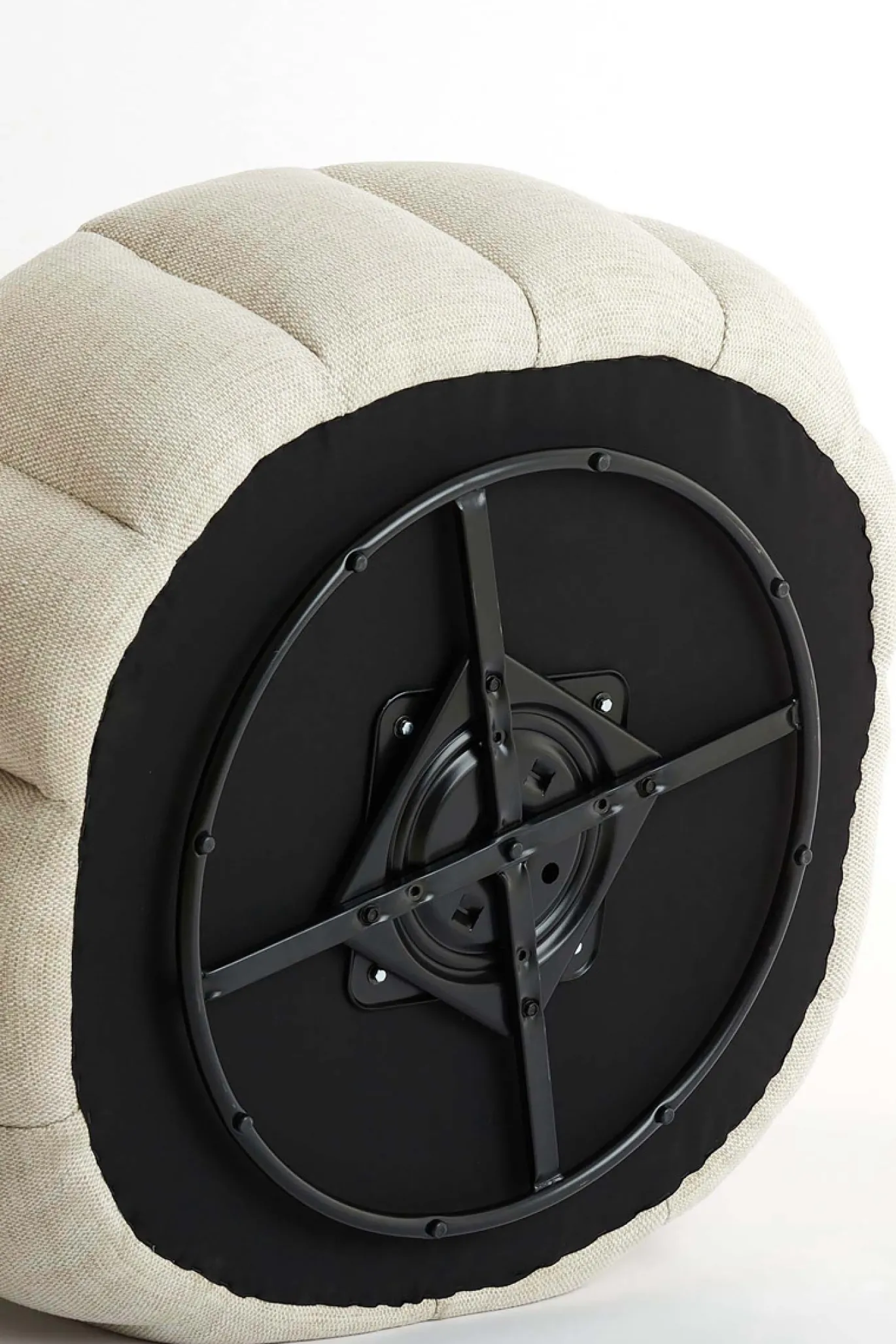 Light & Living Fauteuil Amara Crème