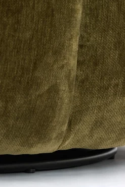 Light & Living Fauteuil Amara Velvet Olijfgroen