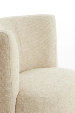 Light & Living Fauteuil Kamova Crème