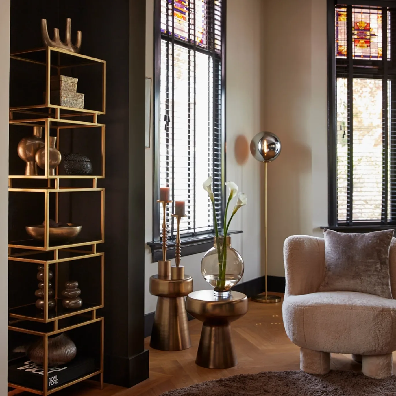 Light & Living Fauteuil Kamovu Beige