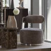 Light & Living Fauteuil Kemena Bruin/Chrome