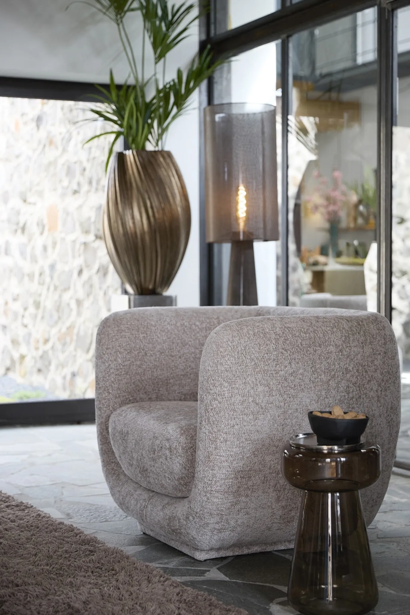 Light & Living Fauteuil Kialy Beige