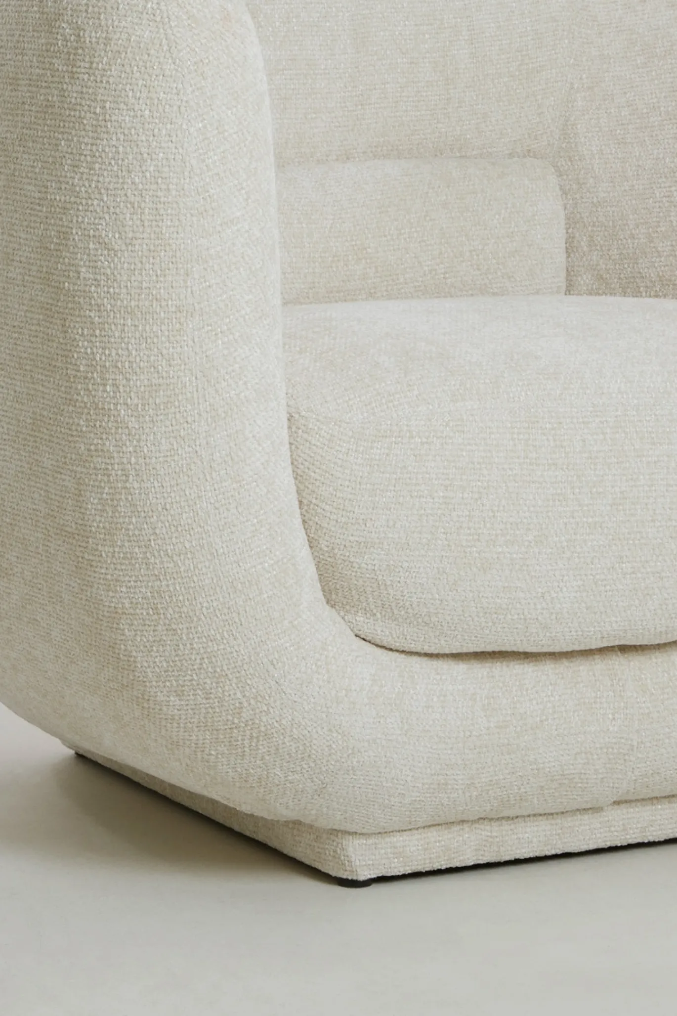 Light & Living Fauteuil Kialy Crème