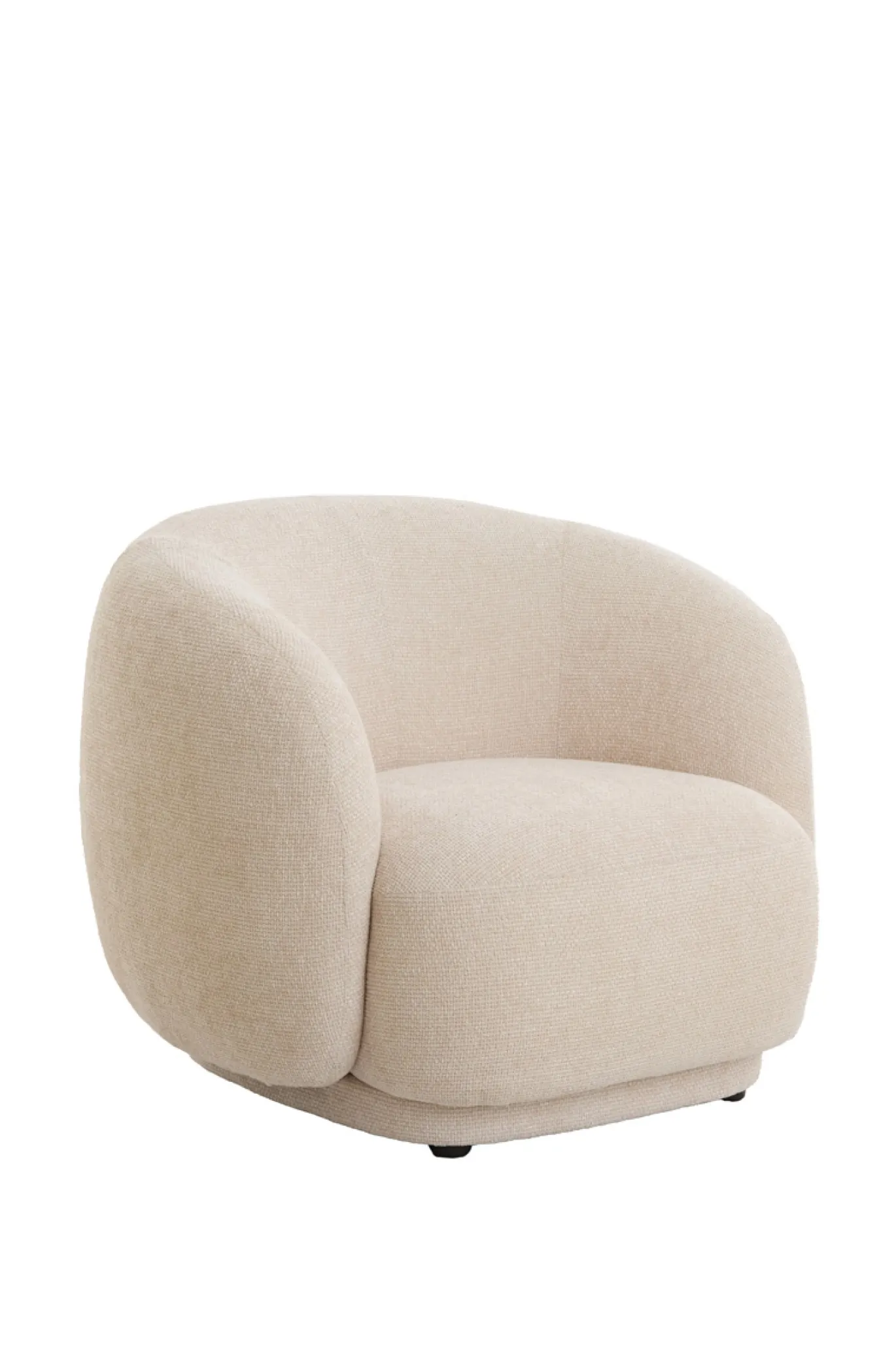 Light & Living Fauteuil Ovito Crème