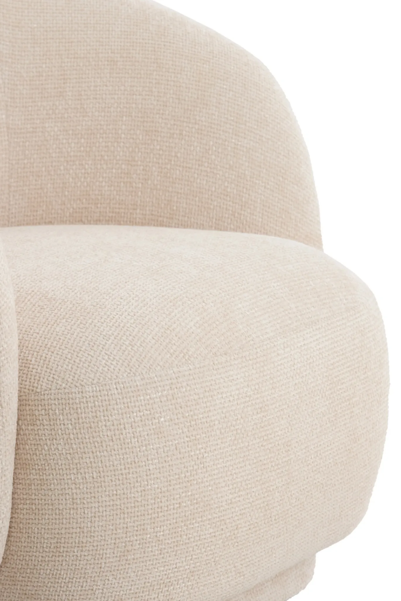 Light & Living Fauteuil Ovito Crème