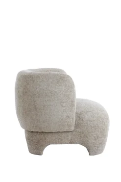 Light & Living Fauteuil Zenica Lichtbruin