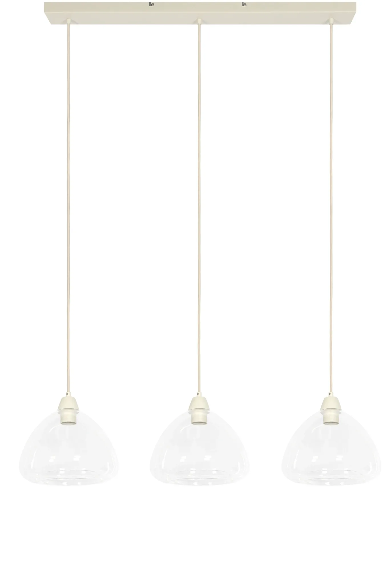 Light & Living Hanglamp Bisho 3-Lichts Crème