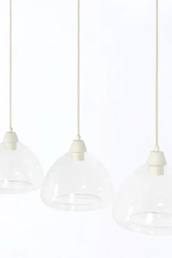 Light & Living Hanglamp Bisho 3-Lichts Crème