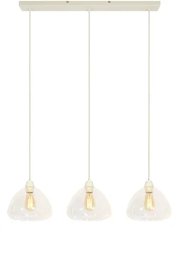 Light & Living Hanglamp Bisho 3-Lichts Crème