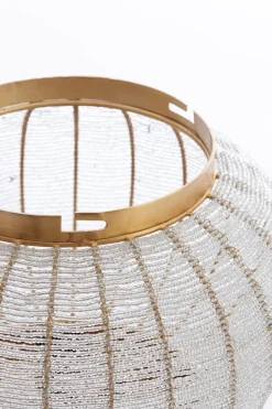 Light & Living Hanglamp Cetara Kralen Zilver/Brons Ø26cm
