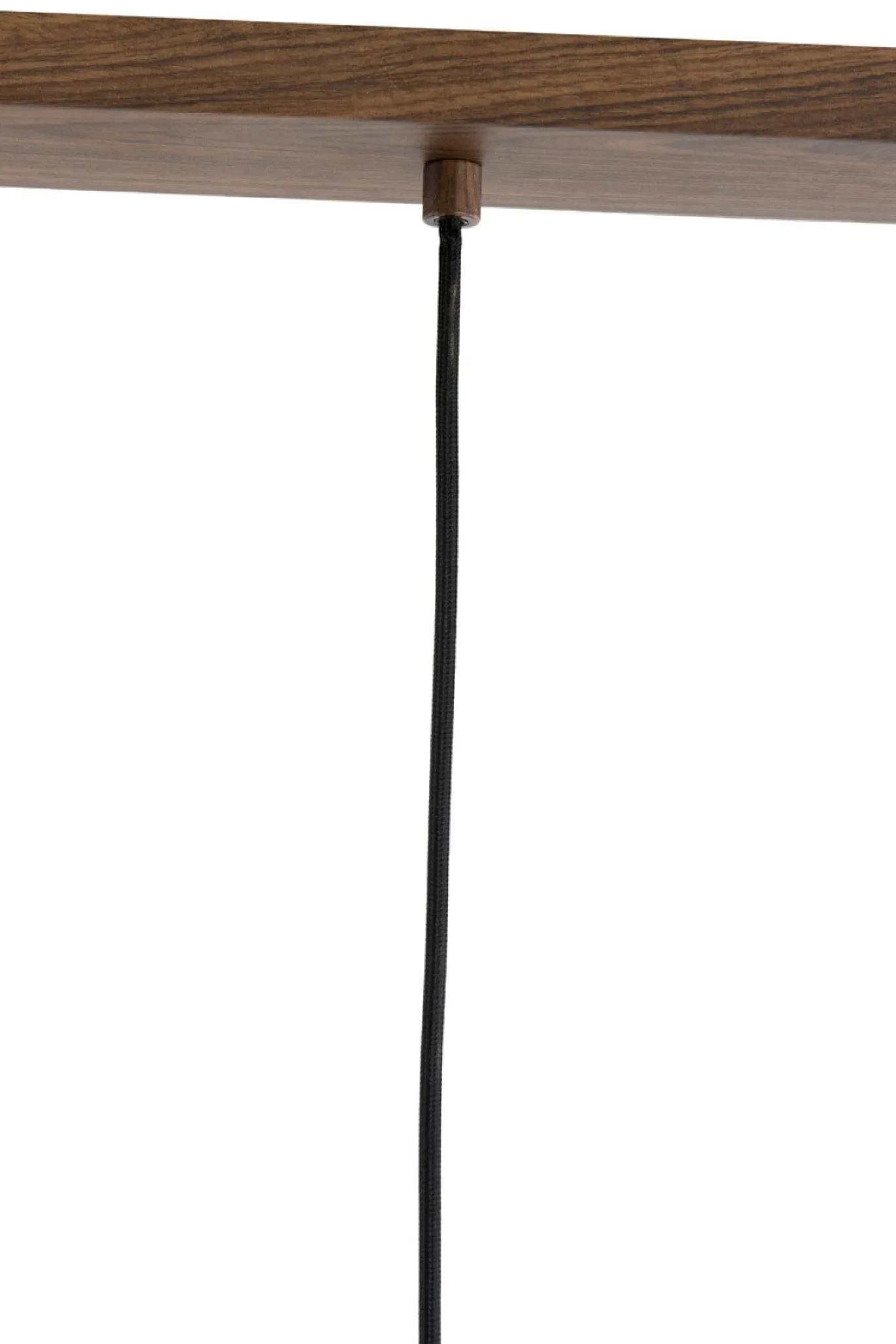 Light & Living Hanglamp Dania 3-Lichts Donkerbruin/Crème