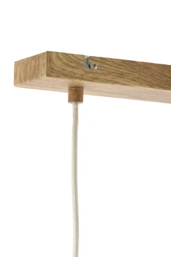Light & Living Hanglamp Dania 3-Lichts Naturel/Crème