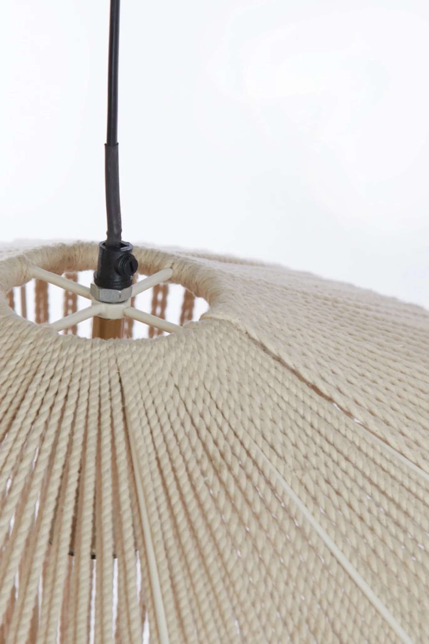 Light & Living Hanglamp Felida Crème Ø42cm