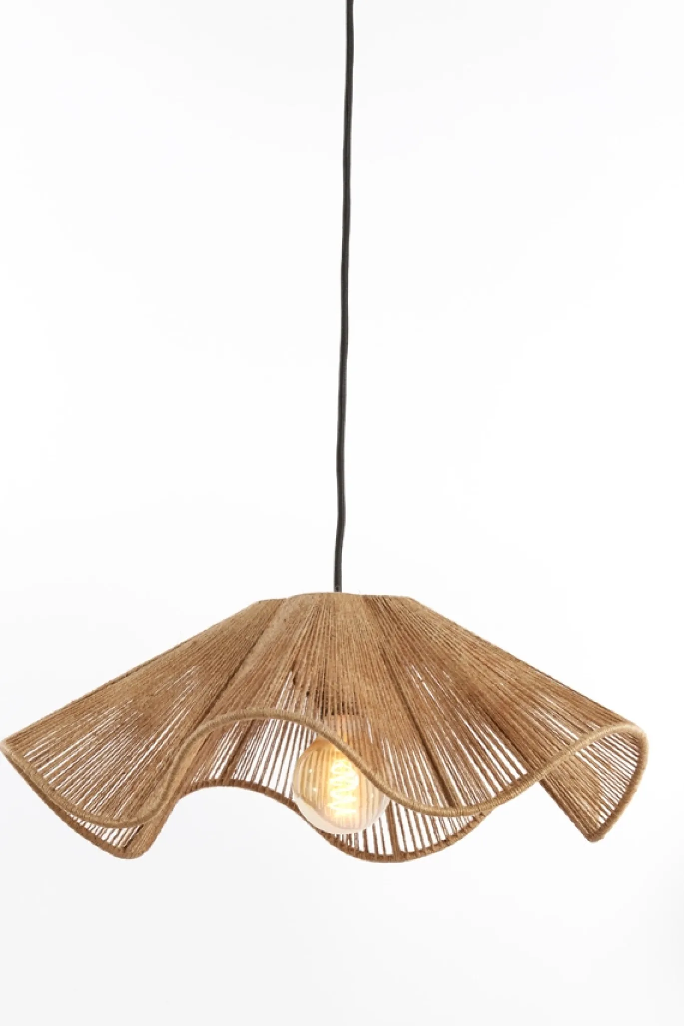 Light & Living Hanglamp Fodara Jute Naturel Ø48cm