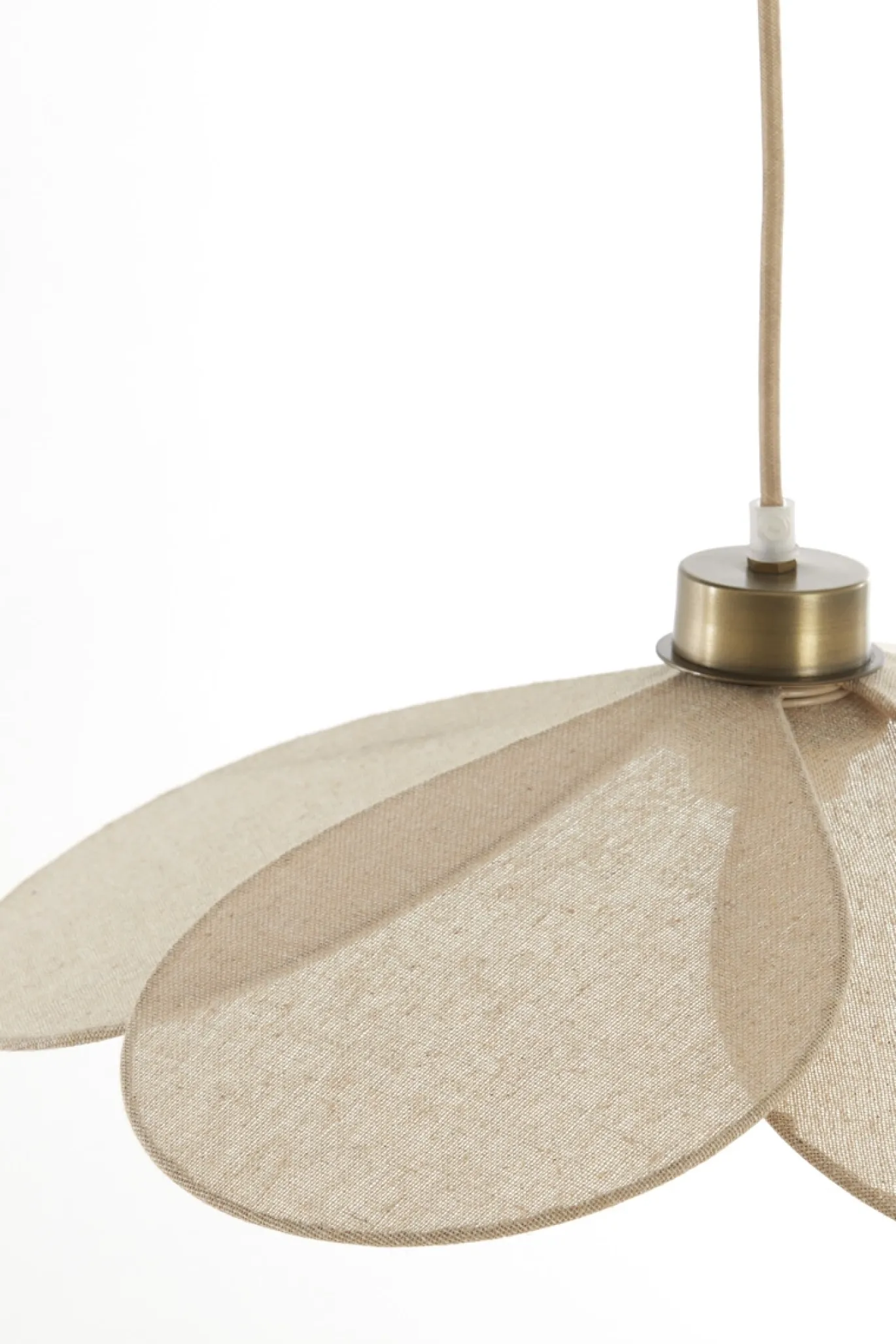 Light & Living Hanglamp Fyano Zand Ø46cm