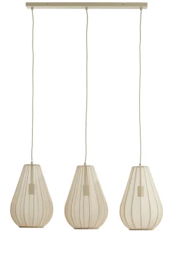 Light & Living Hanglamp Itela 3-Lichts Zand 80cm