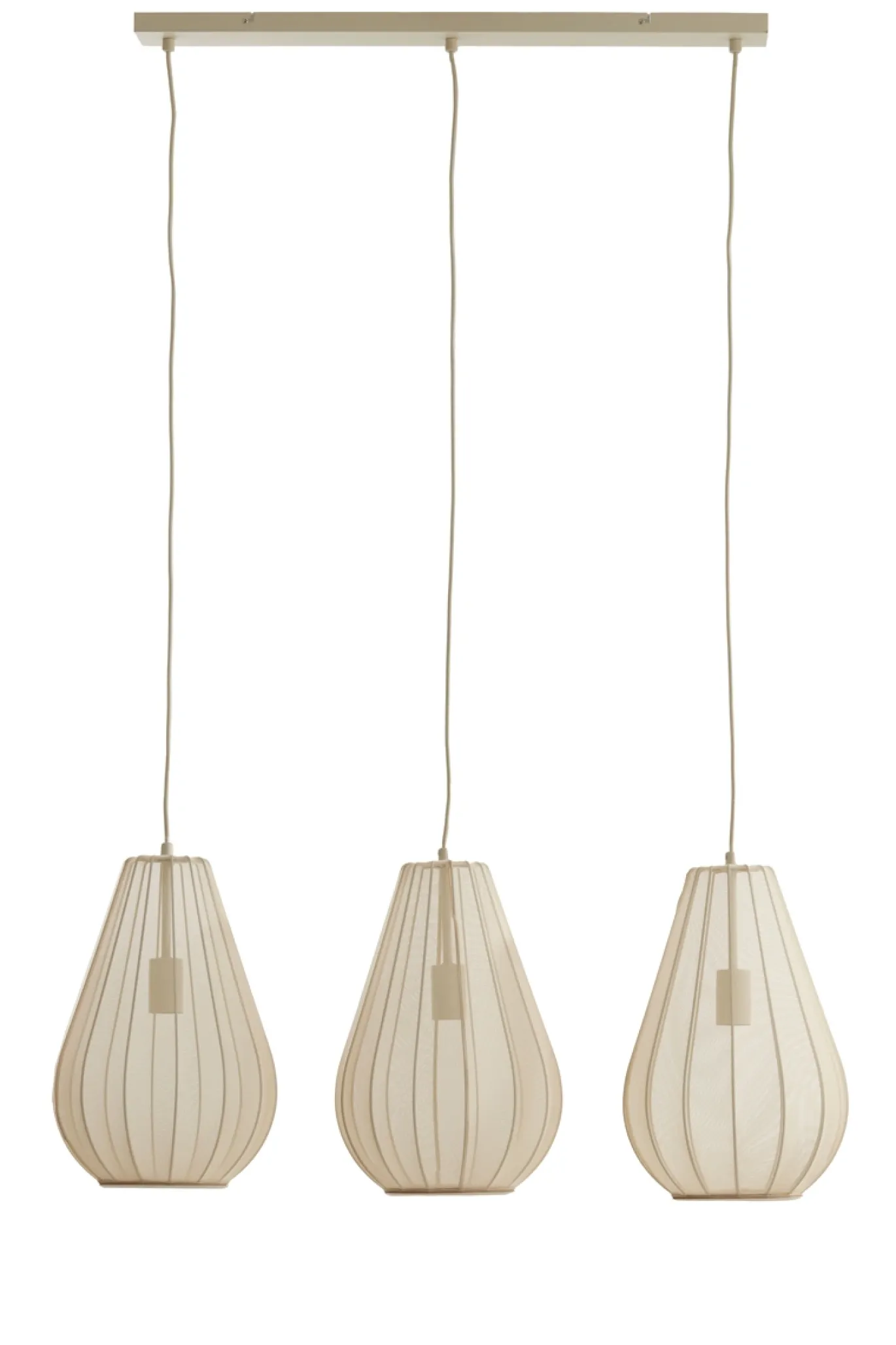 Light & Living Hanglamp Itela 3-Lichts Zand 80cm