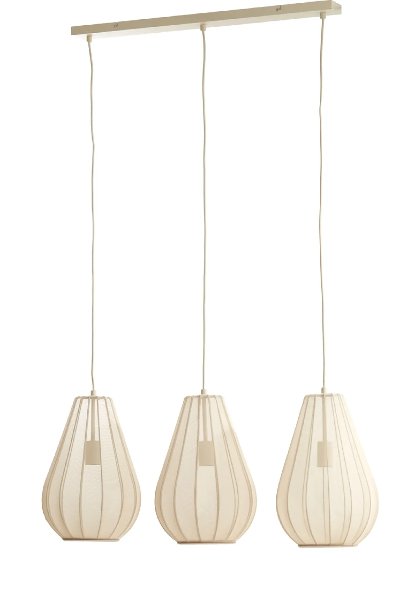 Light & Living Hanglamp Itela 3-Lichts Zand 80cm
