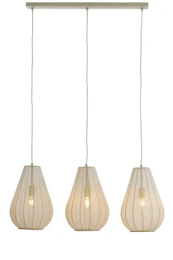 Light & Living Hanglamp Itela 3-Lichts Zand 80cm