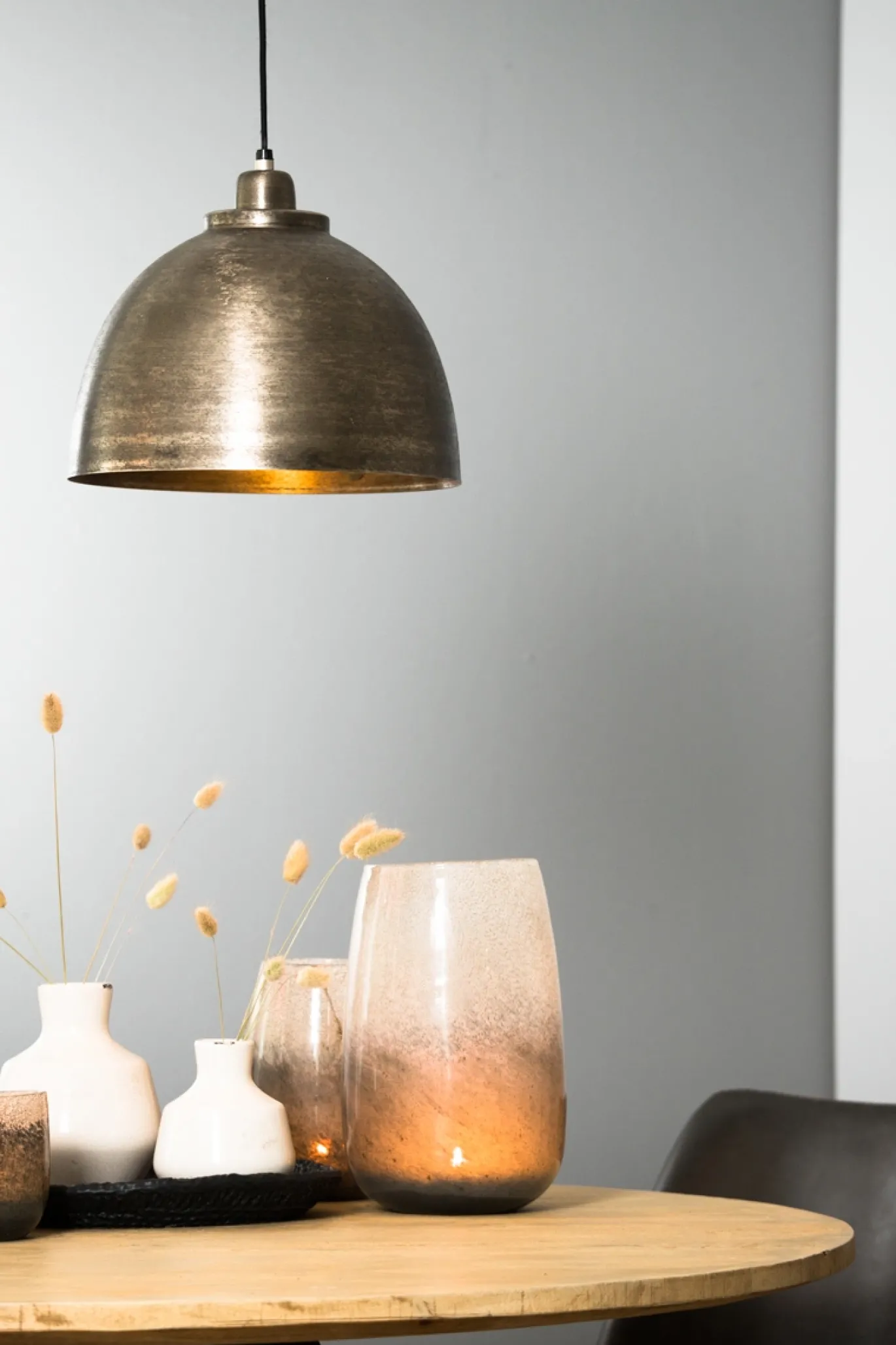 Light & Living Hanglamp Kylie Nikkel Ø30cm