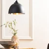 Light & Living Hanglamp Kylie Zwart/Nikkel Ø30cm