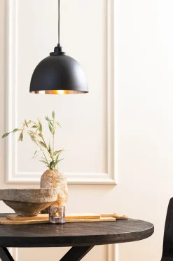 Light & Living Hanglamp Kylie Zwart/Nikkel Ø30cm