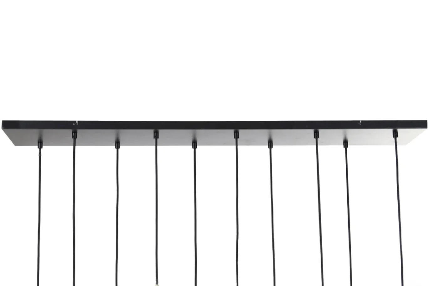 Light & Living Hanglamp 10-Lichts Rakel Antiek Brons/Smoke Glas 124cm