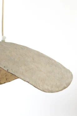 Light & Living Hanglamp Lonia Grijs/Brons M