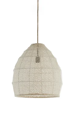 Light & Living Hanglamp Makassar Crème Ø42cm