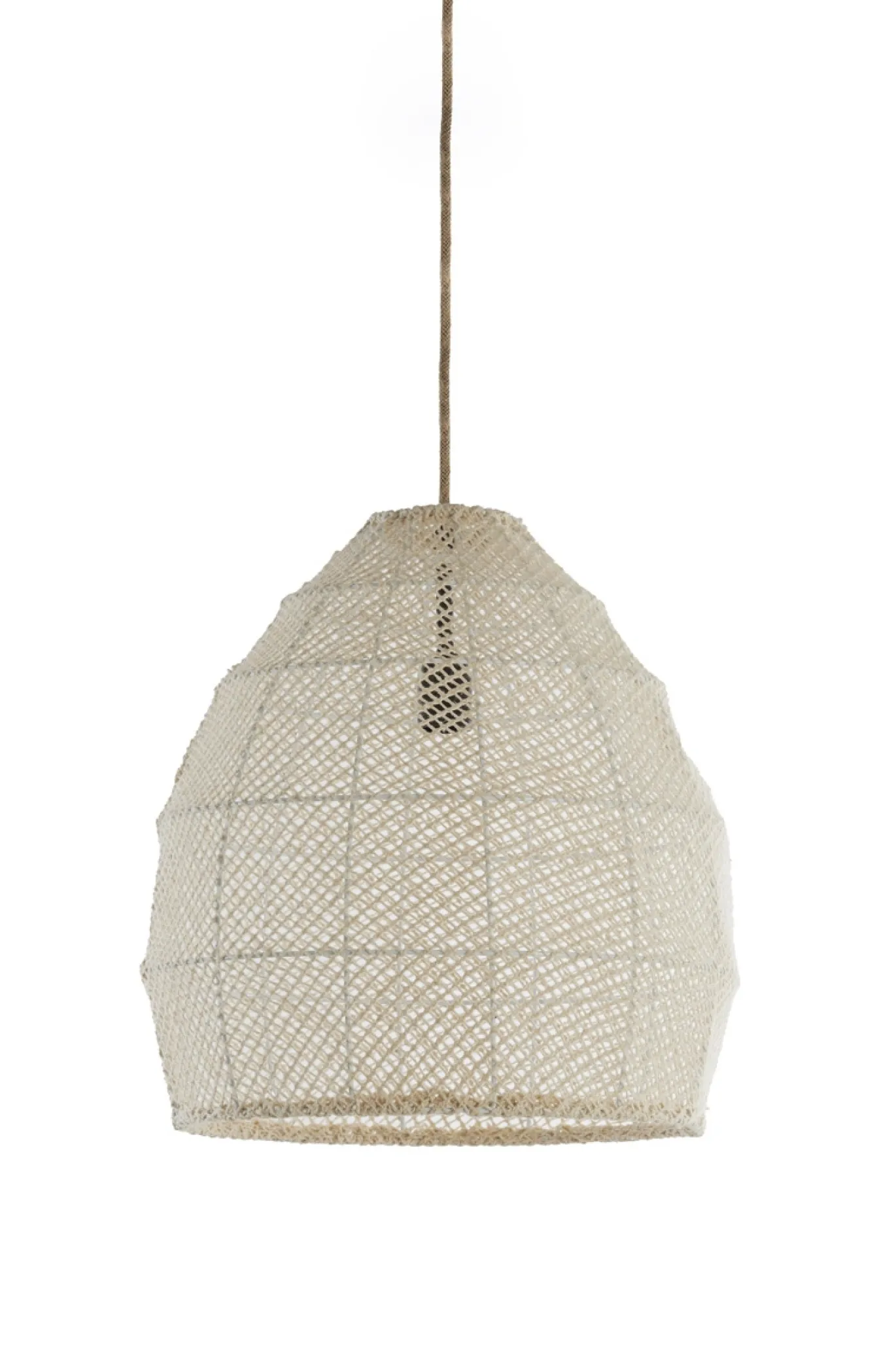 Light & Living Hanglamp Makassar Crème Ø42cm
