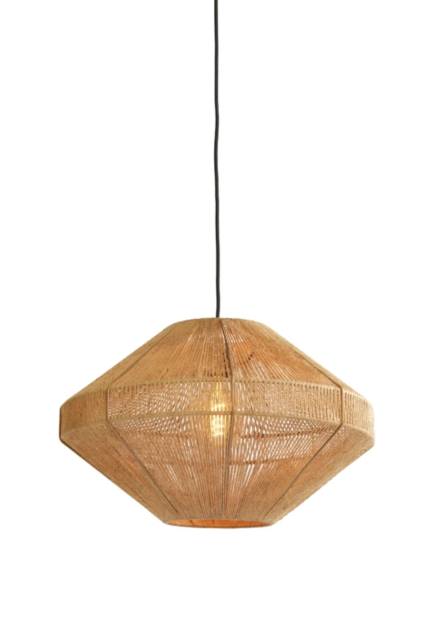 Light & Living Hanglamp Mallow Jute Naturel Ø50cm