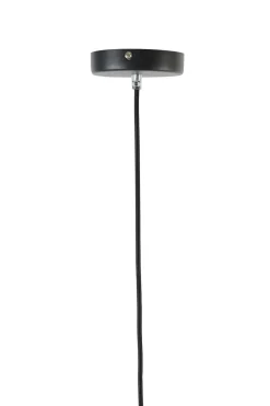 Light & Living Hanglamp Mayson Bruin Glas Ø23cm