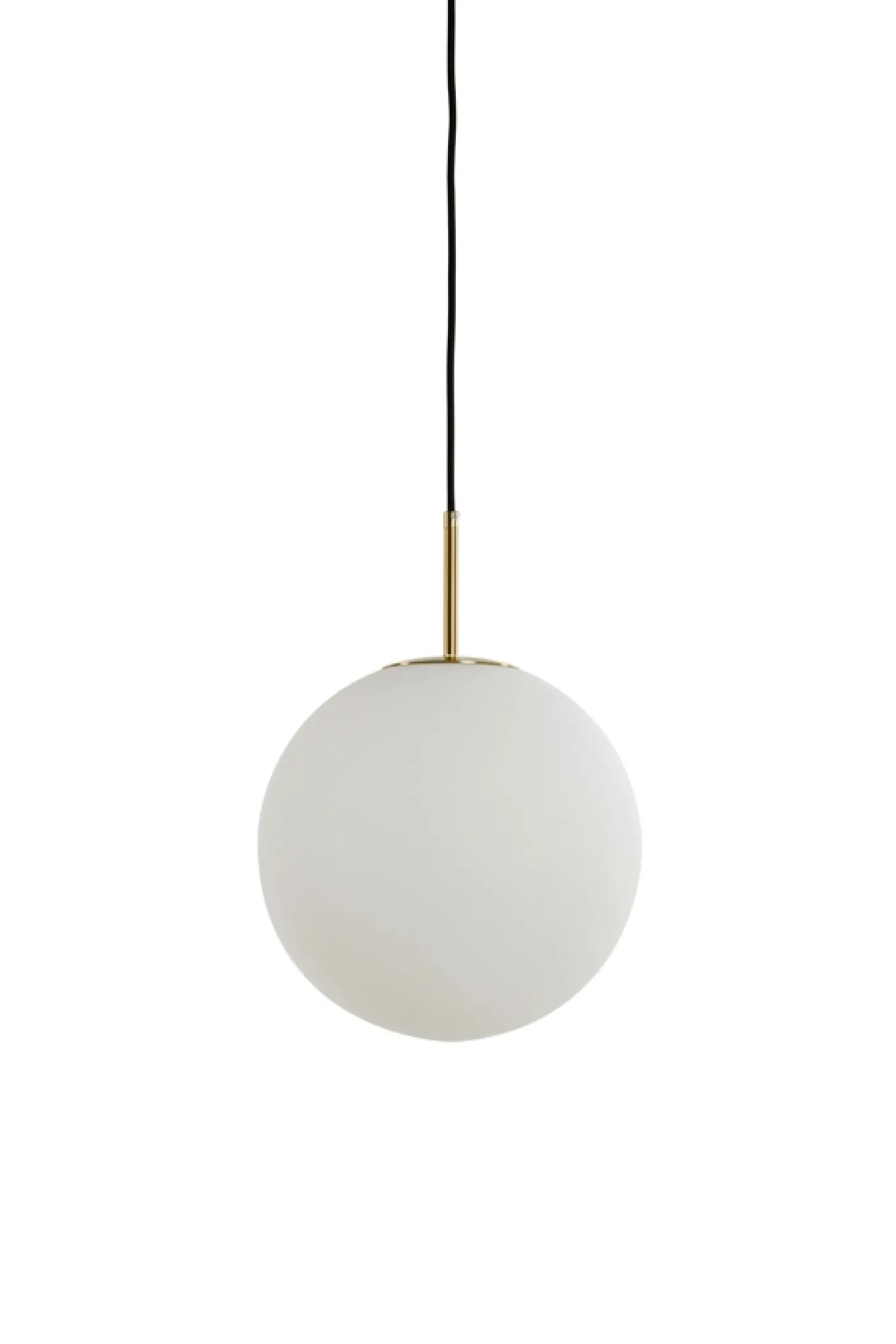 Light & Living Hanglamp Medina Glas Mat Wit Ø25cm