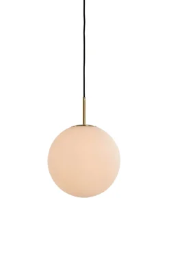 Light & Living Hanglamp Medina Glas Mat Wit Ø25cm