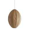 Light & Living Hanglamp Milatos Papier Bruin M
