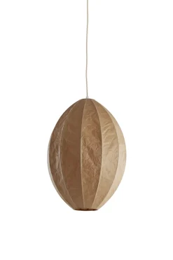 Light & Living Hanglamp Milatos Papier Bruin M