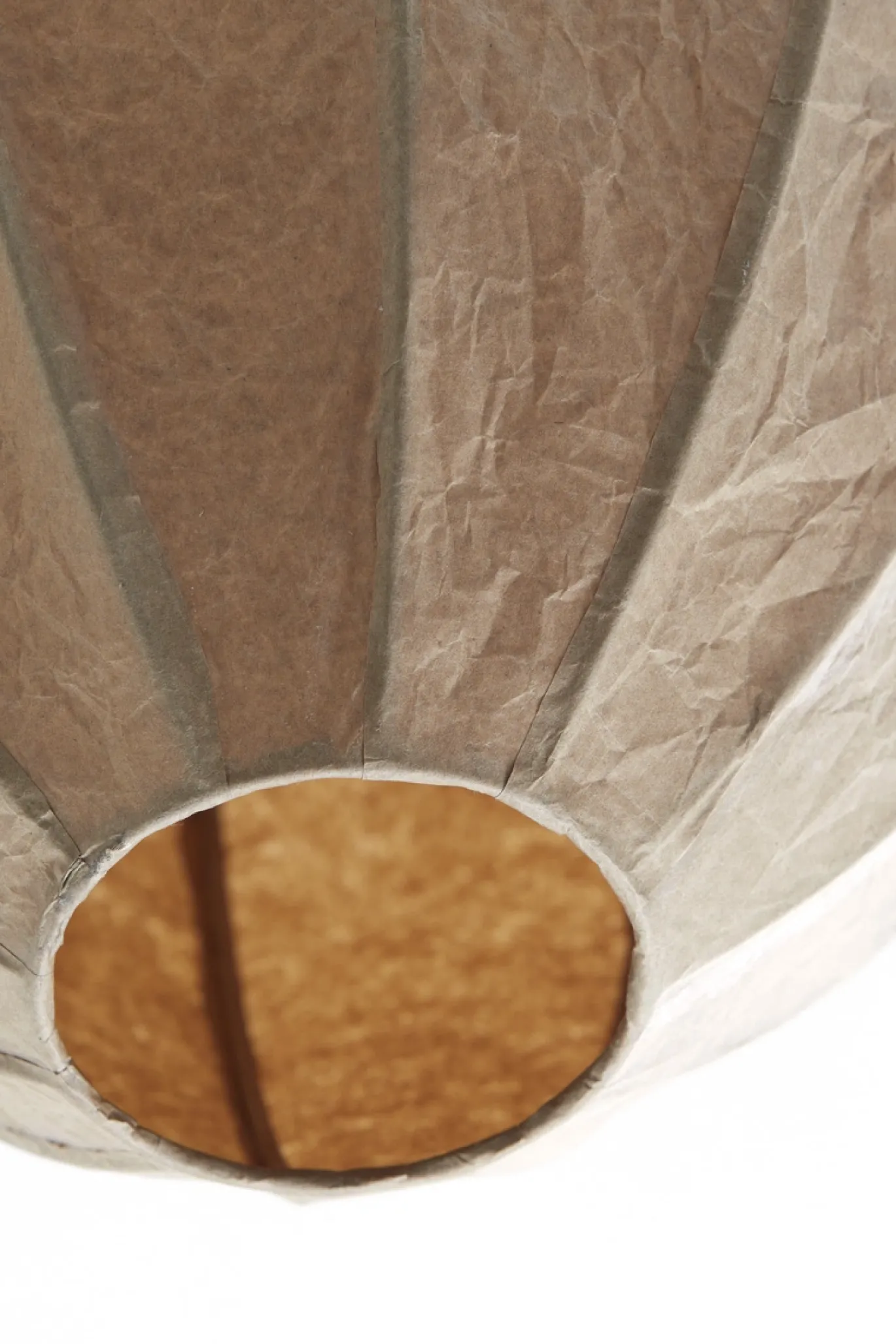 Light & Living Hanglamp Milatos Papier Bruin M