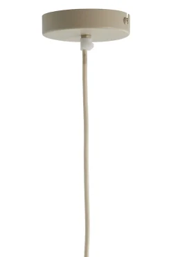 Light & Living Hanglamp Milatos Papier Bruin M