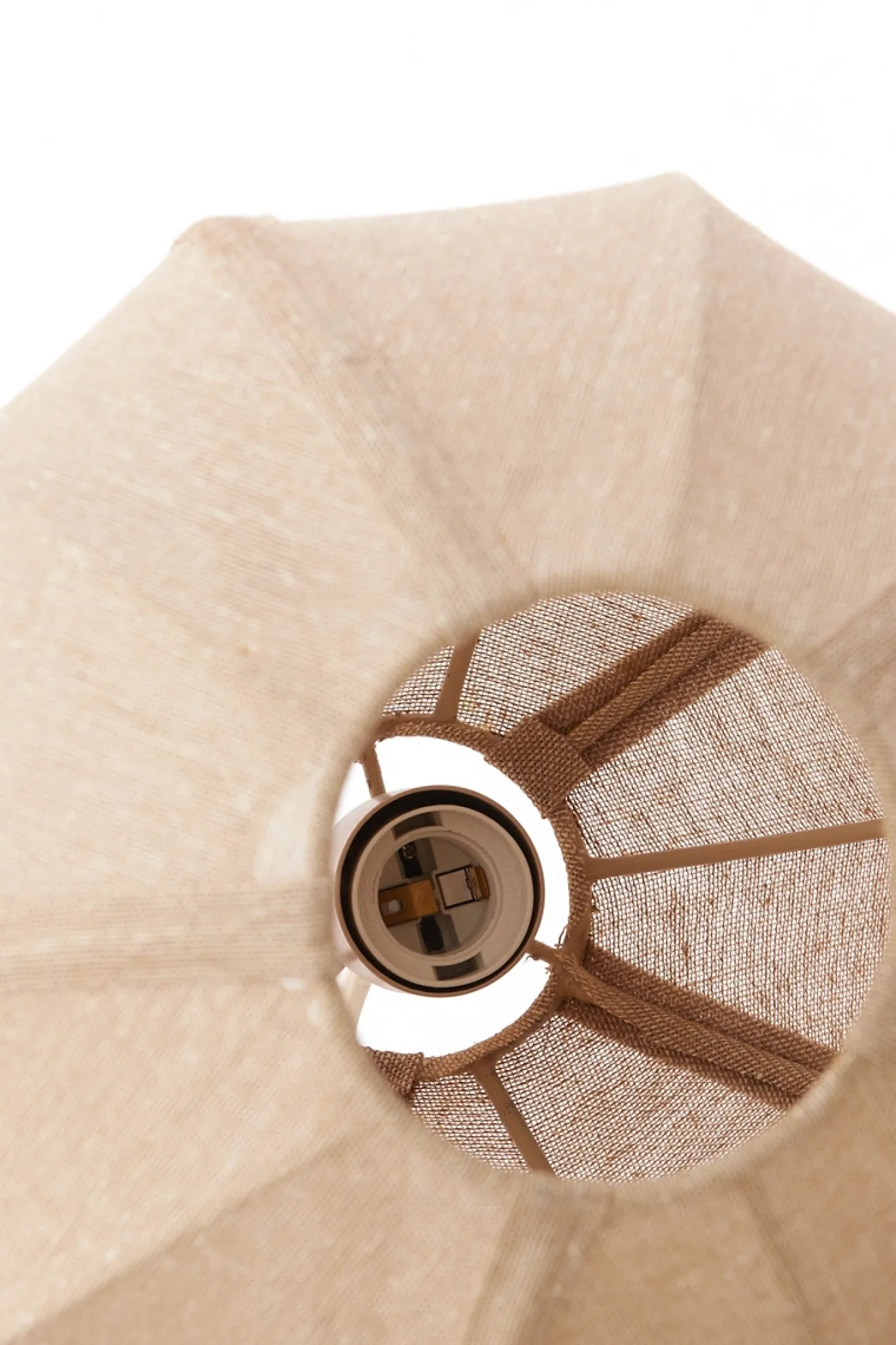 Light & Living Hanglamp Milatos Jute Naturel M