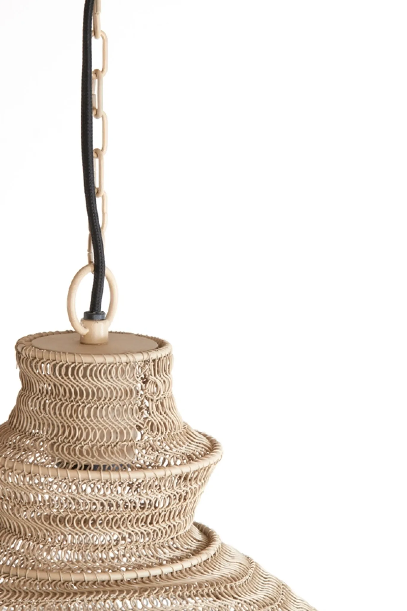 Light & Living Hanglamp Nakisha Zand Ø31cm