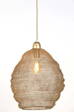 Light & Living Hanglamp Nina Gaas Antiek Brons Ø38cm