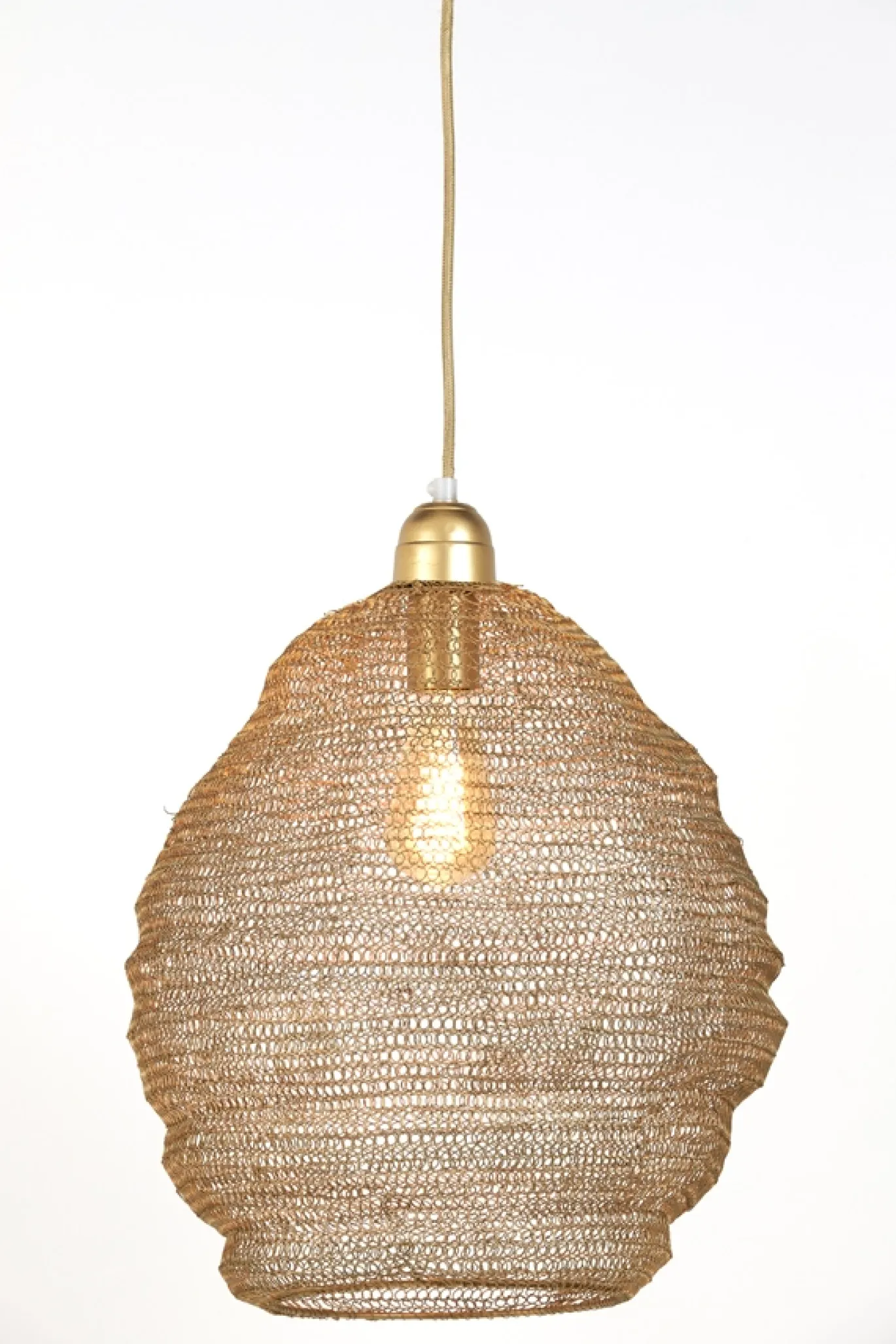 Light & Living Hanglamp Nina Gaas Antiek Brons Ø38cm