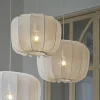 Light & Living Hanglamp Plumeria Zand Ø40x30cm