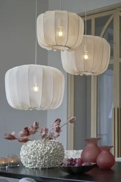 Light & Living Hanglamp Plumeria Zand Ø40x30cm
