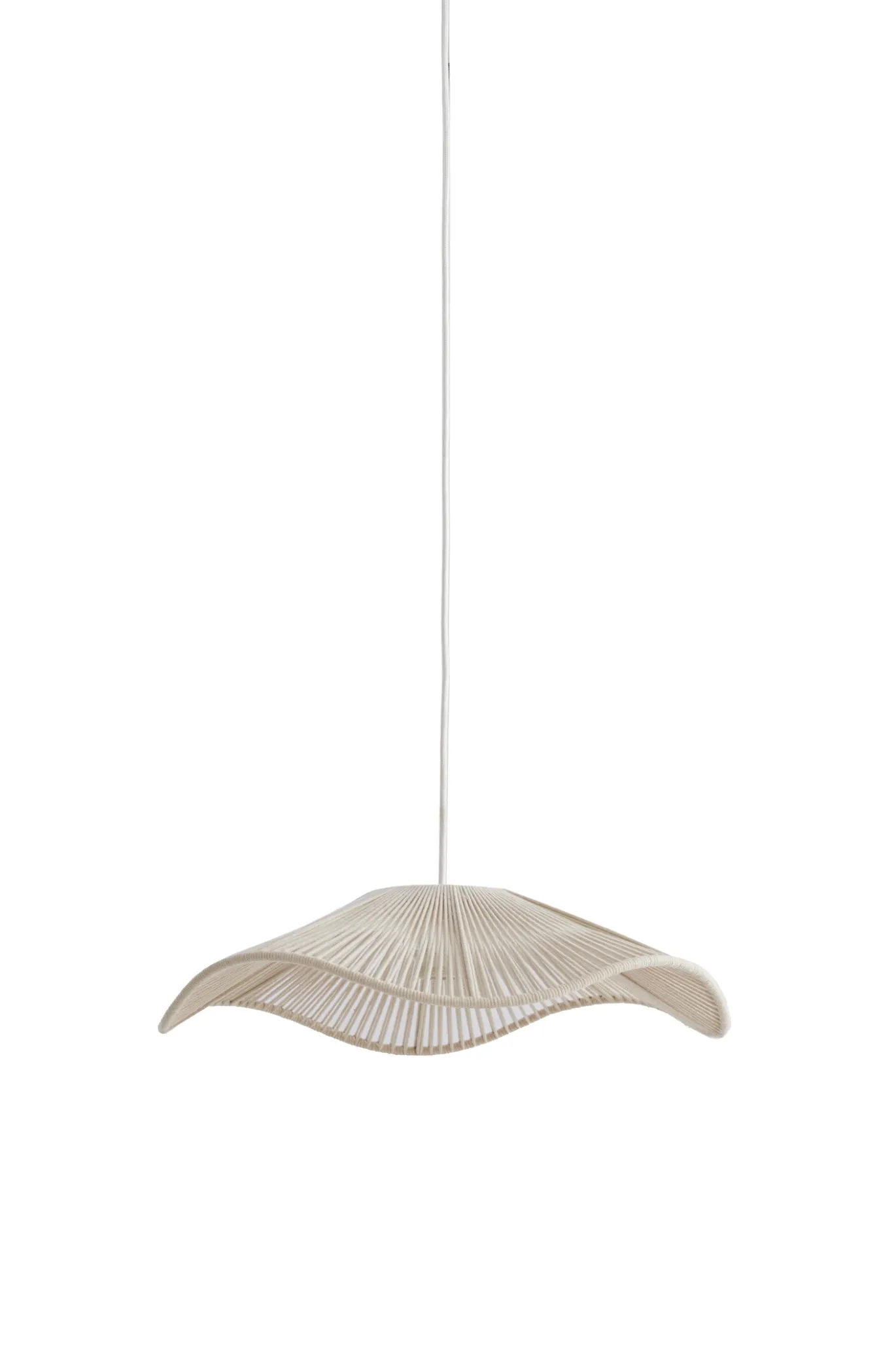 Light & Living Hanglamp Rafa Crème Ø50cm
